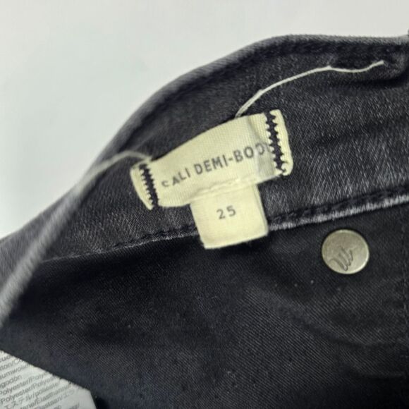 Madewell Cali Demi-Boot Jeans in Hollindale Wash: Gusset Edition size 25 - Picture 8 of 15